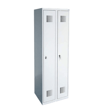 Secureo Garderobenschrank 2 Abteile