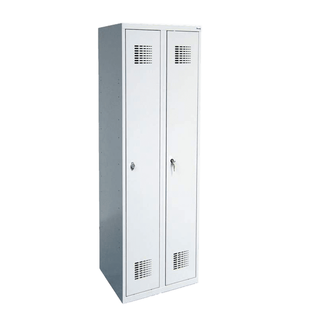 Secureo Garderobenschrank 2 Abteile