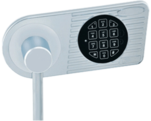 Elektronikschloss Premium mit Hebel