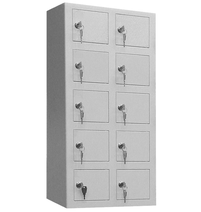 Secureo Schließfachanlage 10 Fächer