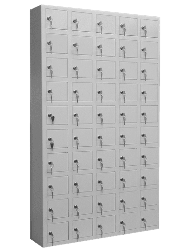 Secureo Schließfachanlage 50 Fächer