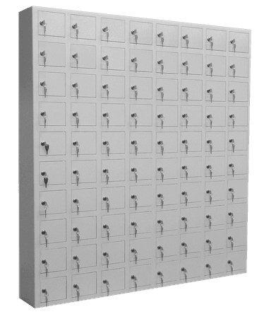 Secureo Schließfachanlage 80 Fächer