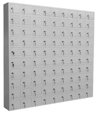 Secureo Schließfachanlage 90 Fächer