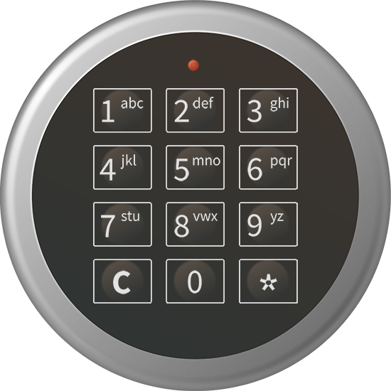 Elektronikschloss Secureo Basic